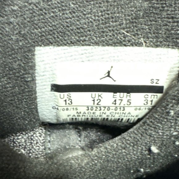 Air Jordan 9 Retro Anthracite Size 13 - 302370-013 - Picture 7 of 7